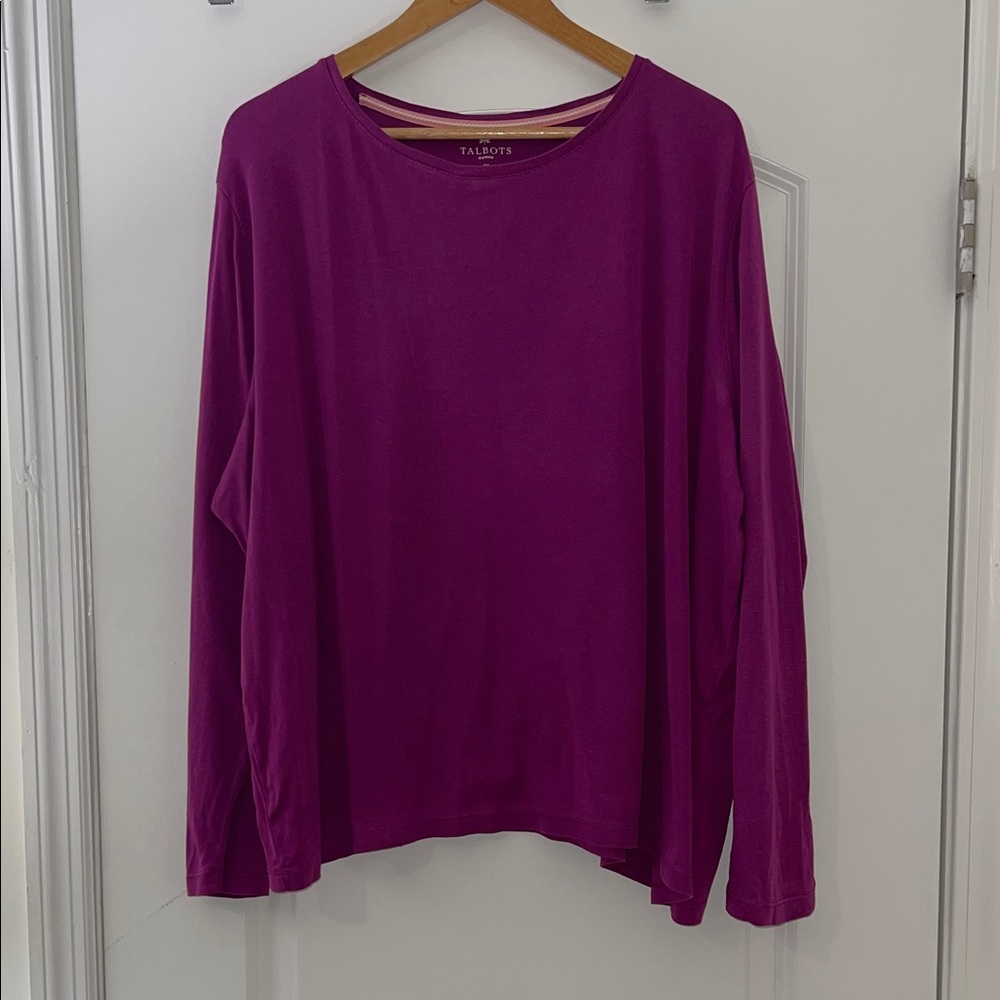 Talbots Women's Long Sleeve Tee